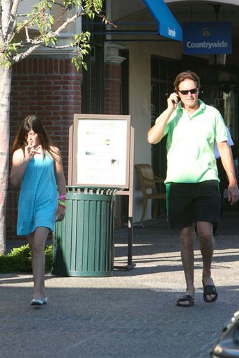Kylie Jenner avec son père en 2008