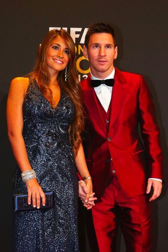 ​Lionel Messi et Antonella Roccuzzo​ en 2014