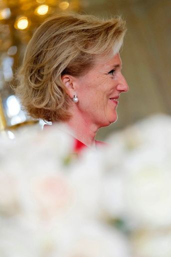 La princesse Astrid de Belgique à Bruxelles, le 9 juillet 2018 