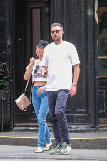 Jennifer Lawrence et Cooke Maroney à New York, le 29 juillet 2018