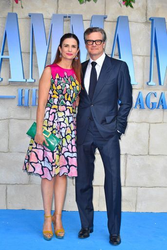 Colin Firth et sa femme