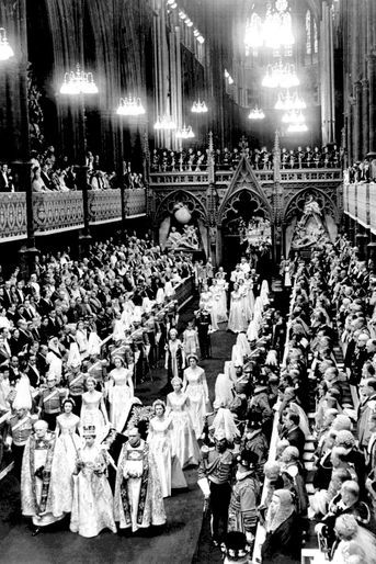 Couronnement de la reine Elizabeth II, le 2 juin 1953