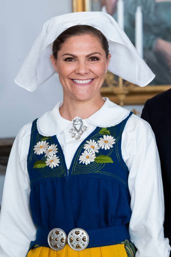 La princesse Victoria de Suède à Stockholm, le 6 juin 2018