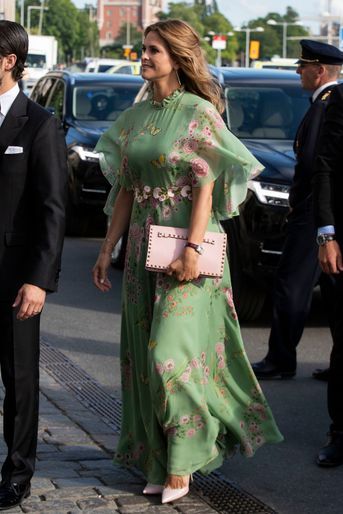 La princesse Madeleine de Suède à Stockholm, le 14 juin 2018