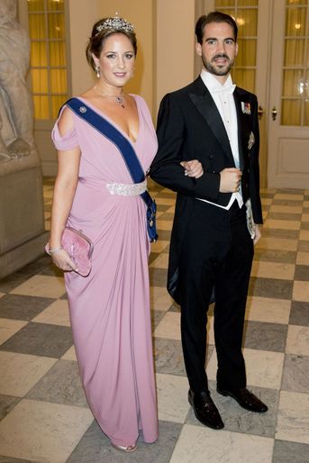 La princesse Tatiana et le prince Nikolaos de Grèce à Copenhague, le 26 mai 2018