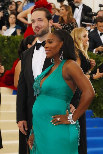 Serena Williams et son mari au MET Gala 2017
