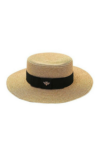 Chapeau de paille "Le Tulum" avec ruban noir, 44.95€Voir l'épingle<br />
