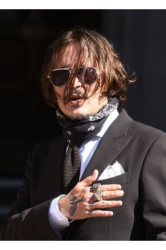 L'acteur américain Johnny Depp est de retour au tribunal, à Londres, dans le cadre du procès pour diffamation contre le tabloïd britannique The Sun qui l'avait dépeint en mari violent.