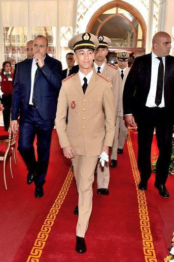 Le prince Moulay El Hassan du Maroc, le 14 mai 2017