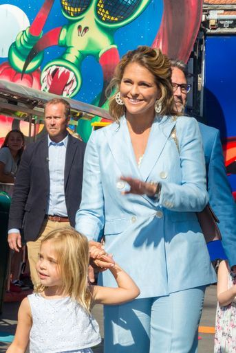 La princesse Madeleine de Suède à Stockholm, le 27 mai 2018