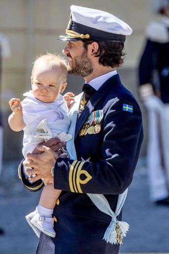 Le prince Gabriel de Suède, le 8 juin 2018