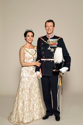 Le prince Joachim et la princesse Marie de Danemark. Photo diffusée le 7 juin 2018