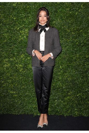Ella Balinska lors de la soirée Chanel organisée en marge des BAFTA à Londres le 1er février 2020