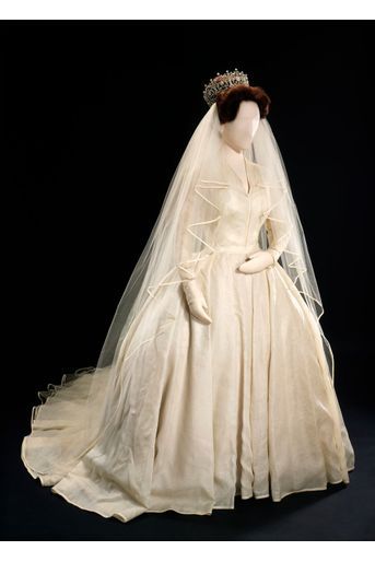La robe de mariée de la princesse Margaret, en 1981 