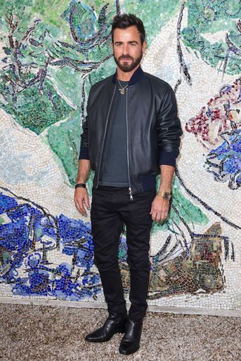 Justin Theroux au défilé Louis Vuitton à la fondation Maeght lundi 28 mai