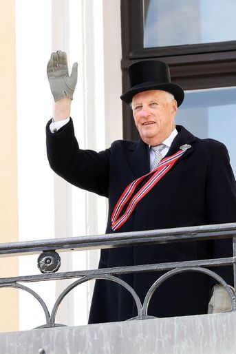 Le roi harald V de Norvège à Oslo, le 17 mai 2018