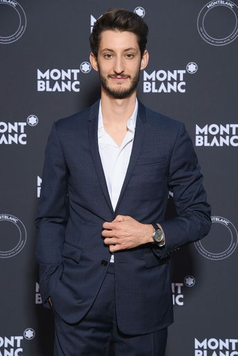 Pierre Niney à la soirée Montblanc à Cannes, le 16 mai 2018.