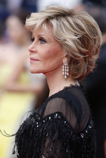 Jane Fonda, une icône sur la Croisette, le 12 mai 2018.