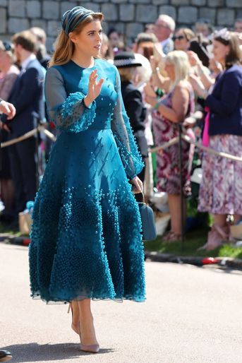 La princesse Beatrice d&#039;York en Roksanda, le 19 mai 2018