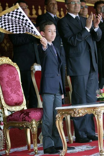 Le prince Moulay El Hassan du Maroc, le 8 mai 2012