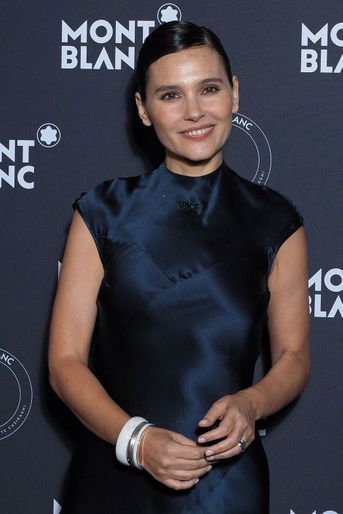 Virginie Ledoyen à la soirée Montblanc à Cannes, le 16 mai 2018.