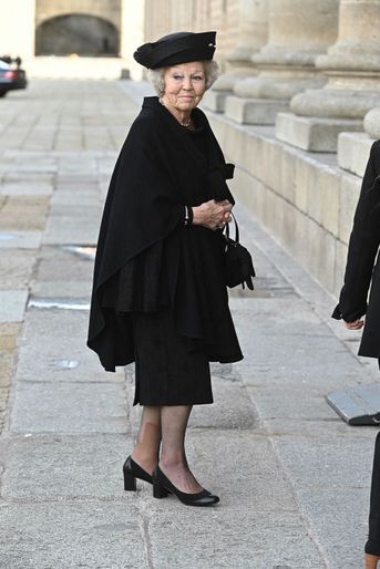 L'ex-reine Beatrix des Pays-Bas au monastère royal de San Lorenzo de El Escorial, le 29 janvier 2020