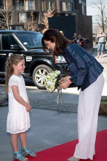 La princesse Mary de Danemark à Stockholm, le 19 avril 2018