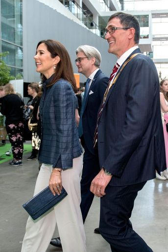 La princesse Mary de Danemark à Stockholm, le 19 avril 2018