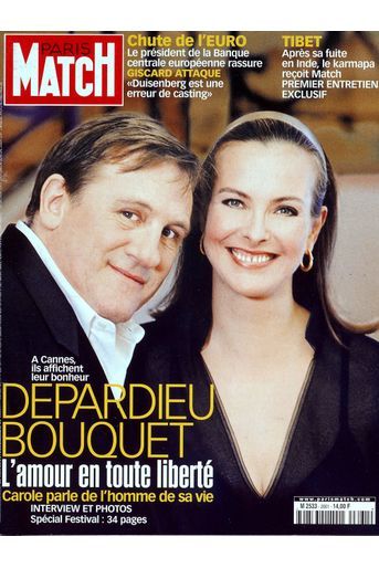 Gérard Depardieu et Carole Bouquet