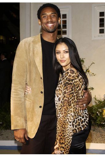 Kobe et Vanessa Bryant à Los Angeles le 12 avril 2002