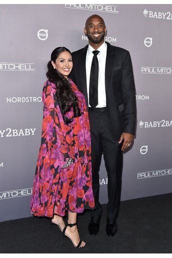 Vanessa et Kobe Bryant lors du gala Baby2Baby à Culver City le 9 novembre 2019. La dernière apparition officielle du couple avant la tragédie.