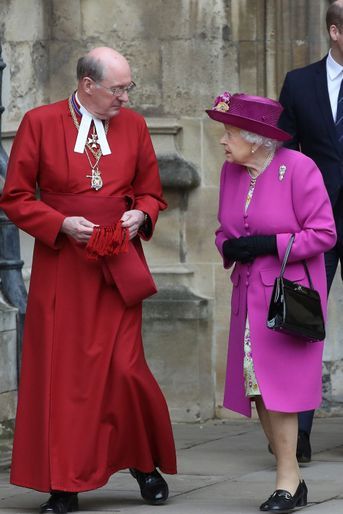 La reine Elizabeth II à Windsor, le 1er avril 2018