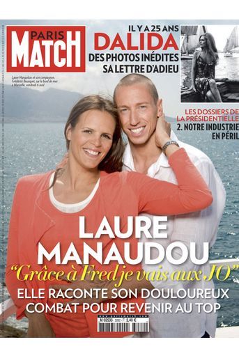 Laure Manaudou et Frédérick Bousquet