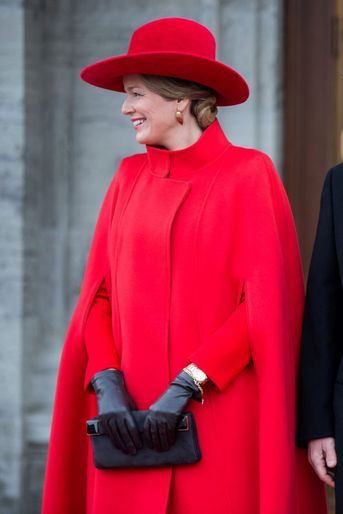 La reine des Belges Mathilde à Ottawa au Canada, le 12 mars 2018