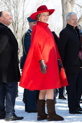 La reine des Belges Mathilde à Ottawa, le 12 mars 2018