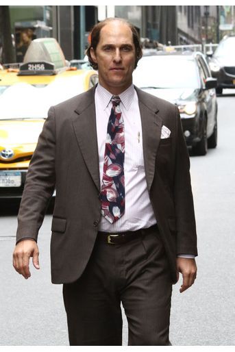 Matthew McConaughey sur le tournage de «Gold» en 2015