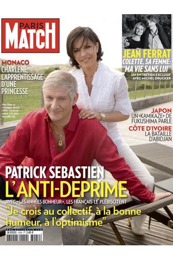 Patrick Sébastien et Nathalie Boutot