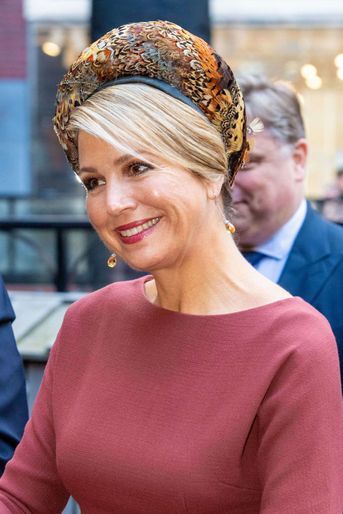 La reine Maxima des Pays-Bas, le 18 février 2020 à Amsterdam