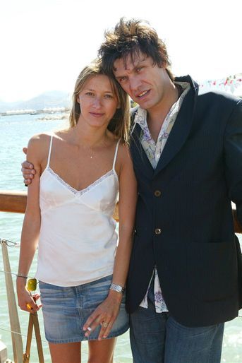 Marc Lavoine et Sarah Poniatowski en 2003.