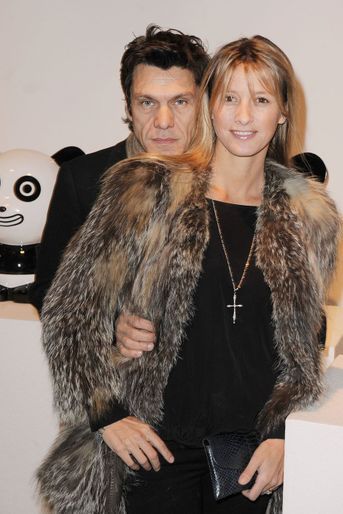 Marc Lavoine et Sarah Poniatowski en 2010.