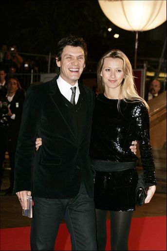 Marc Lavoine et Sarah au festival de Cannes en 2006.