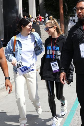 Kendall Jenner et Hailey Baldwin 