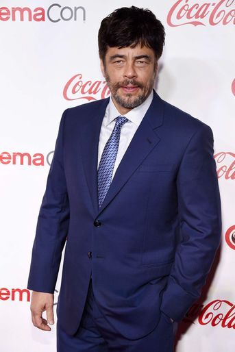 Benicio del Toro au CinemaCon de Las Vegas, jeudi 26 avril 2018