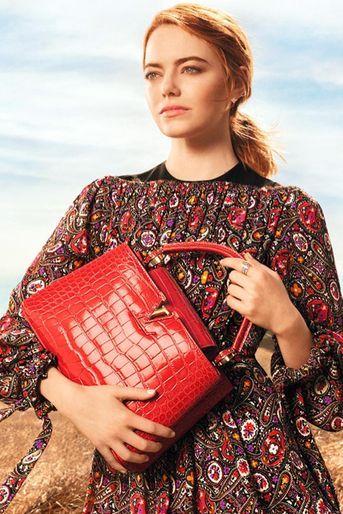 La campagne d'Emma Stone pour Louis Vuitton.