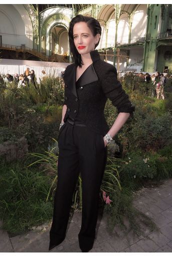 Eva Green au défilé Chanel Haute Couture printemps-été 2020 au Grand Palais à Paris mardi 21 janvier. 