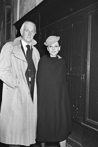 Hubert de Givenchy et sa muse Audrey Hepburn à Paris
