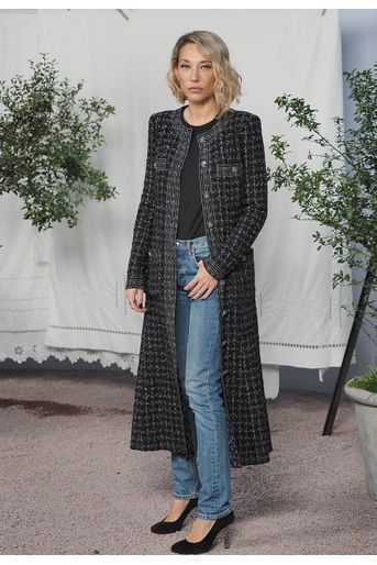 Laura Smet au défilé Chanel Haute Couture printemps-été 2020 au Grand Palais à Paris mardi 21 janvier. 