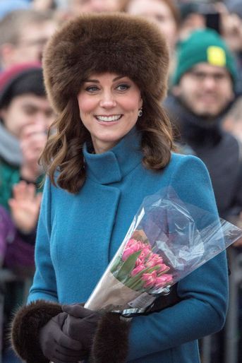 La duchesse de Cambridge en Norvège, le 1er février 2018
