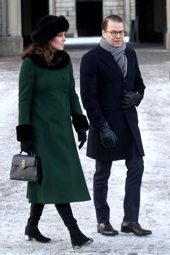 La duchesse de Cambridge en Suède, le 30 janvier 2018