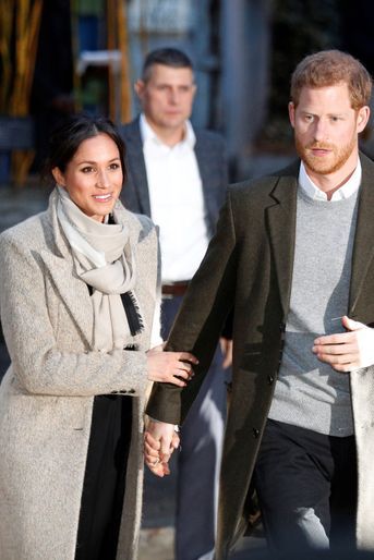 Le prince Harry et sa fiancée Meghan Markle à Londres, le 9 janvier 2018